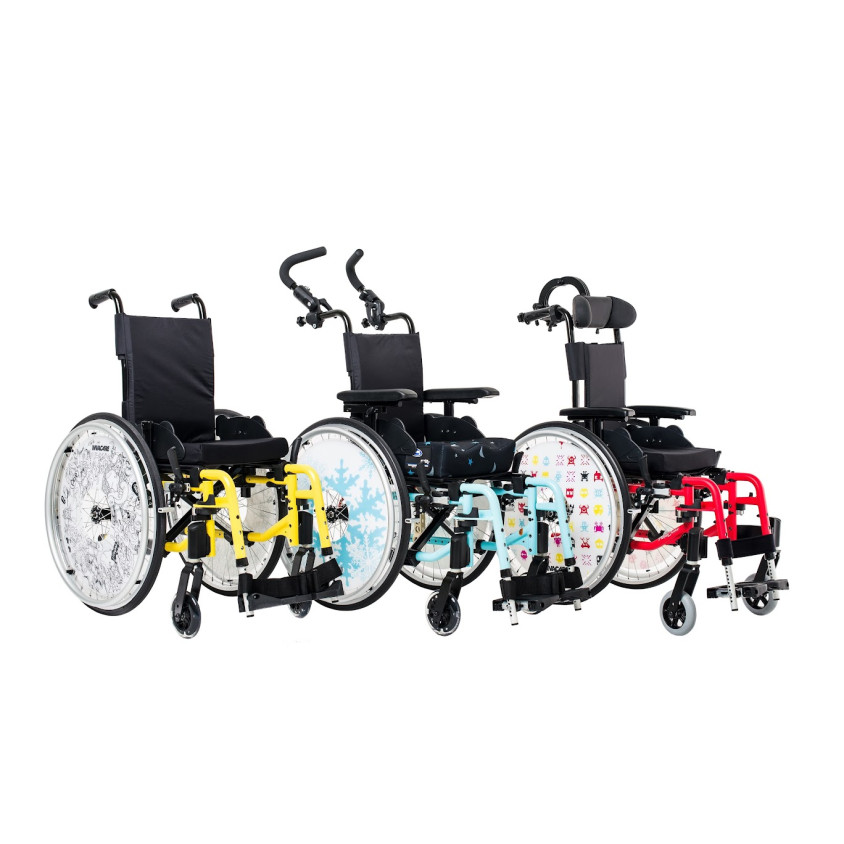 Fauteuil Roulant Manuel Enfant - INVACARE Action 3 Junior Évolutif