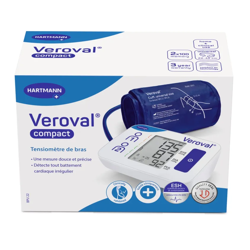 Tensiomètre Électronique Bras - VEROVAL Compact