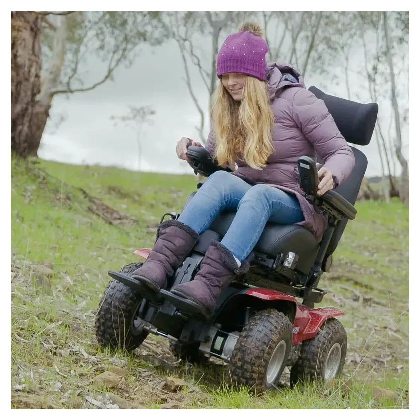 Fauteuil Roulant Électrique 4x4 Magic Mobility XT4 | Tout-Terrain