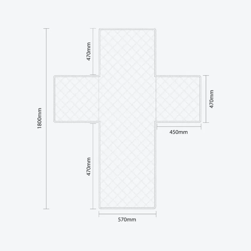 Housse de Protection Fauteuil Releveur Aidapt | Gris & Lavable