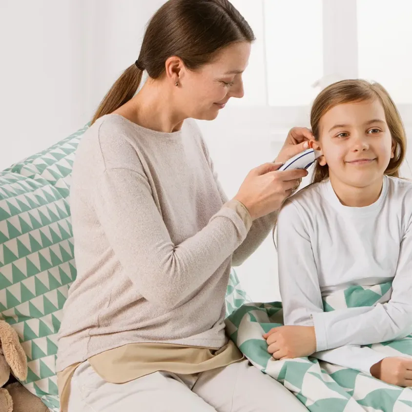 Thermomètre Infrarouge Veroval Hartmann 2-en-1 | Frontal & Oreille