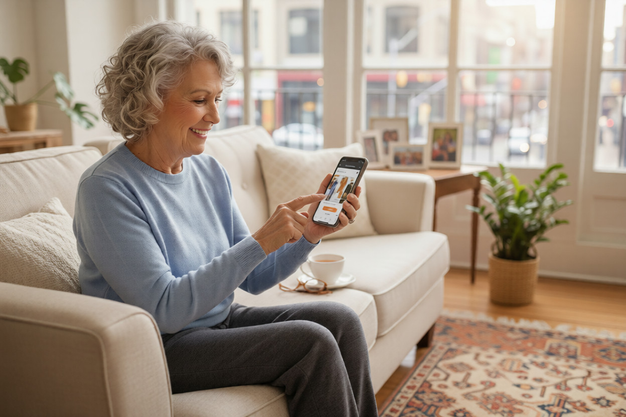 Technicien Inresa Médical installant un lit médicalisé à domicile