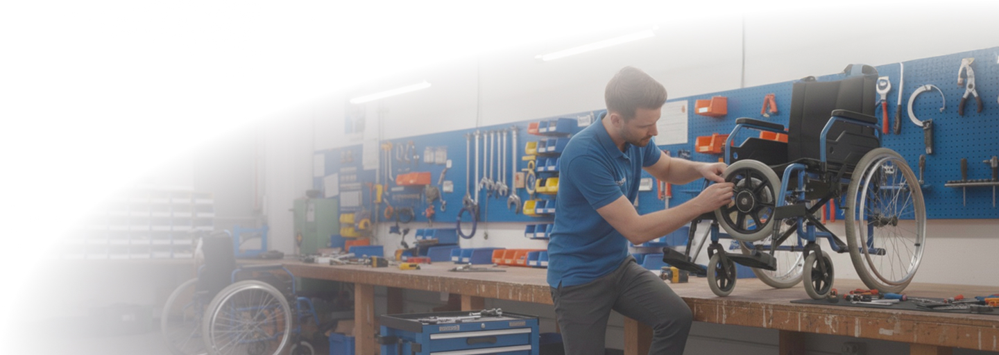 Livraison, installation <br/>et SAV de matériel médical