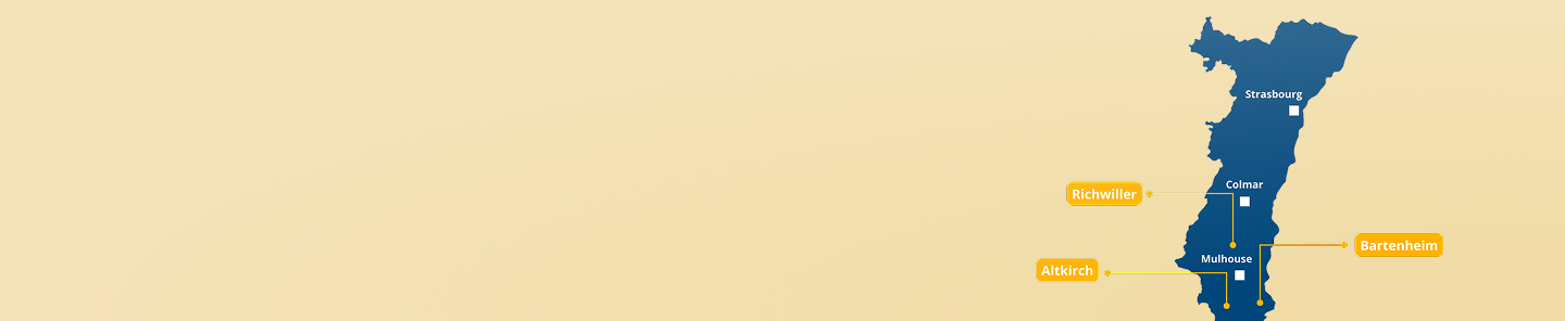 Nos agences <br/>Inresa Médical en Alsace